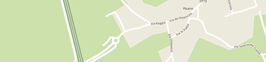 Mappa della impresa moretti giuseppe a PAVIA DI UDINE