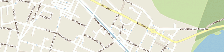 Mappa della impresa retro' di di mauro diego a TERRACINA