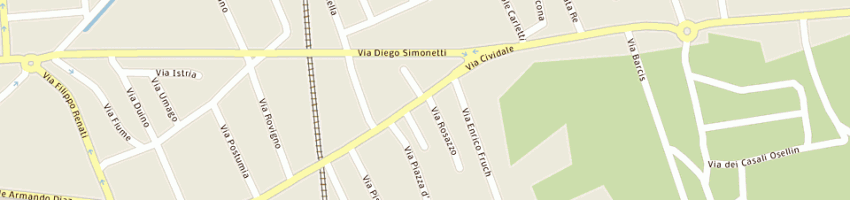 Mappa della impresa sem srl a UDINE