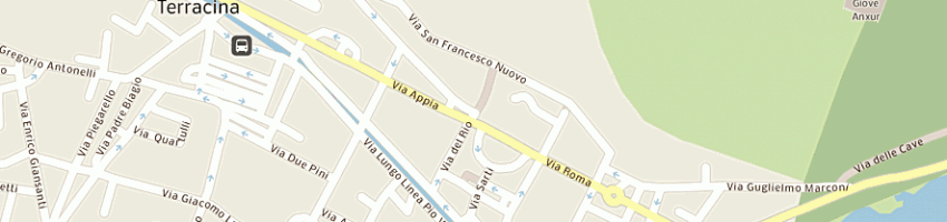 Mappa della impresa sns mameli monti a TERRACINA