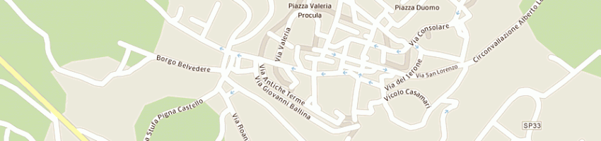 Mappa della impresa eavc di concutelli giancarlo a FERENTINO