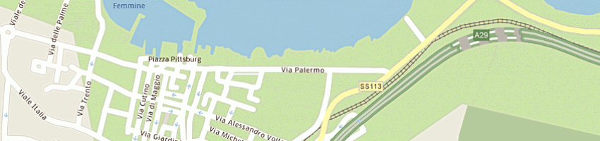 Mappa della impresa comune di isola delle femmine a ISOLA DELLE FEMMINE