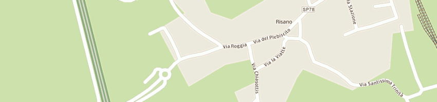 Mappa della impresa rizzani aldo a PAVIA DI UDINE