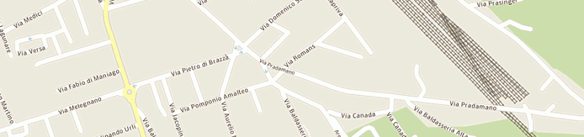 Mappa della impresa istituto bellessere di petrillo danila a UDINE