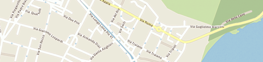 Mappa della impresa ceci franco a TERRACINA