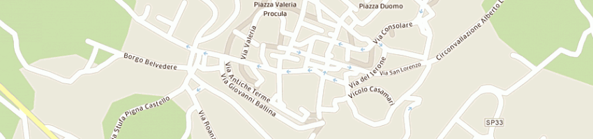 Mappa della impresa provincia di frosinone a FROSINONE