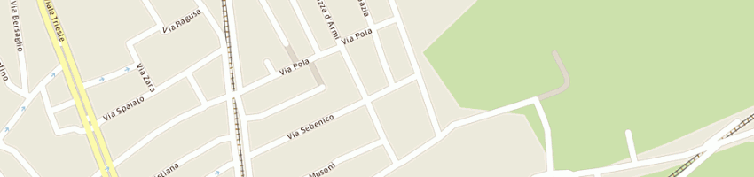 Mappa della impresa de lutio alberto a UDINE