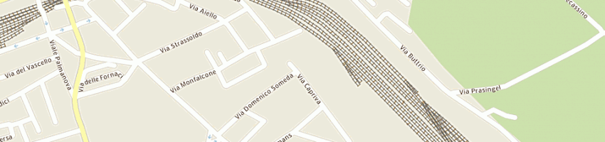 Mappa della impresa tedeschi luciano a UDINE