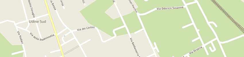 Mappa della impresa romano laura a UDINE