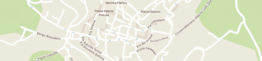 Mappa della impresa associazione proloco a FERENTINO