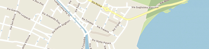 Mappa della impresa hostaria del vicoletto srl a TERRACINA
