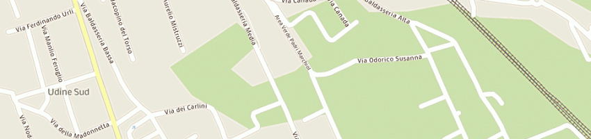 Mappa della impresa dottssa magda di comun pediatra a UDINE