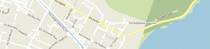 Mappa della impresa stand point di fusco alessandra a TERRACINA