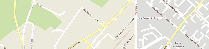 Mappa della impresa istituto tecnico per attivita'sociali ggalilei a JESI