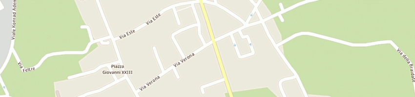 Mappa della impresa beltrame virgilio a UDINE