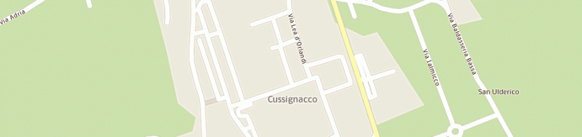 Mappa della impresa tonutti luciano a UDINE