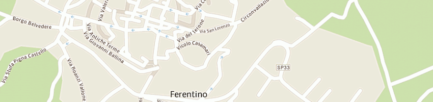 Mappa della impresa il mio pulcino di d'amico maria rita e c sas a FERENTINO