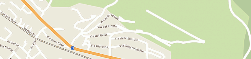 Mappa della impresa giannini giuseppe a TAGLIACOZZO