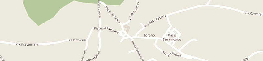 Mappa della impresa san giovanni inerti (sas) a BORGOROSE