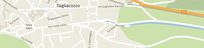 Mappa della impresa euca di zichi carmen e c sas a TAGLIACOZZO