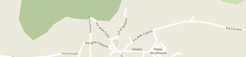 Mappa della impresa societa' impianti carburante srl sic a BORGOROSE