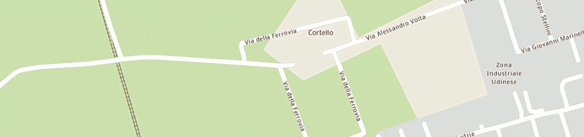 Mappa della impresa galliussi ugo sas a PAVIA DI UDINE