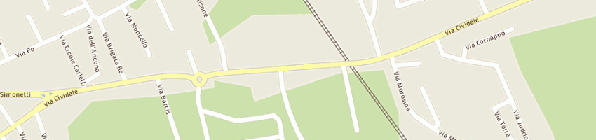 Mappa della impresa degano ezio a UDINE