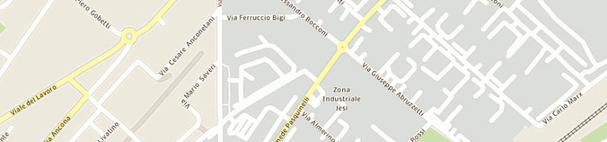 Mappa della impresa diatech srl a JESI