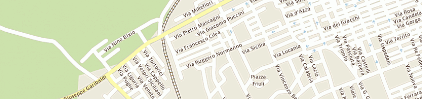 Mappa della impresa radio centrale ribera a RIBERA