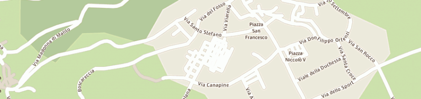 Mappa della impresa valentini nestore a BORGOROSE