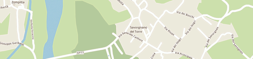 Mappa della impresa hm di ponton luca a POVOLETTO