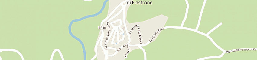 Mappa della impresa moneta adriana a CAMPOROTONDO DI FIASTRONE