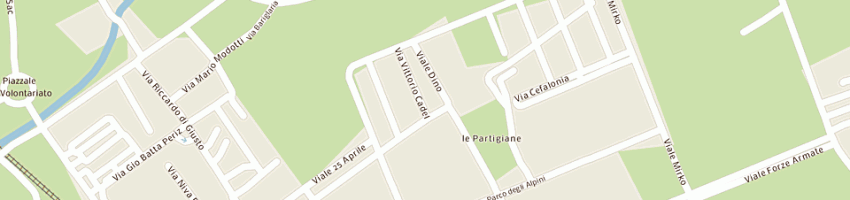 Mappa della impresa pallavicini bruno a UDINE