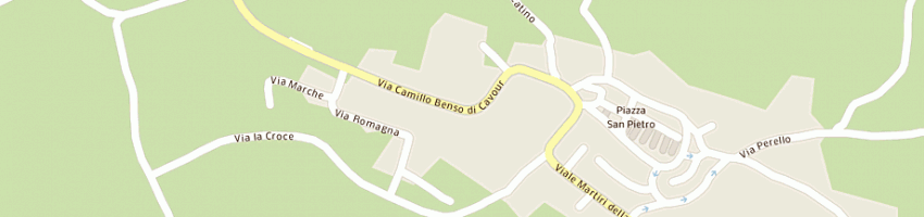 Mappa della impresa radici srl a MONTE SAN VITO