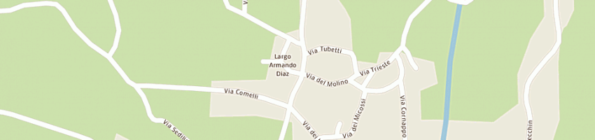 Mappa della impresa agraria cussigh di cussigh anna e c snc a NIMIS