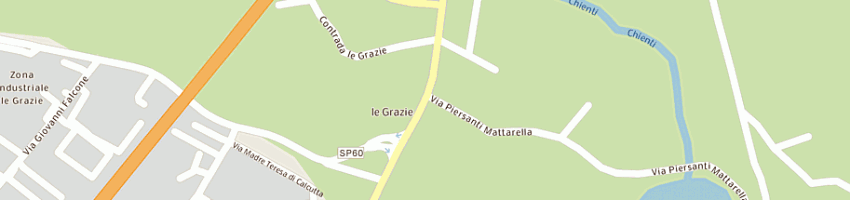 Mappa della impresa trattoria taborro di cesoroni maria pia e c snc a TOLENTINO