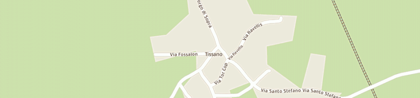 Mappa della impresa villa di tissano srl a SANTA MARIA LA LONGA