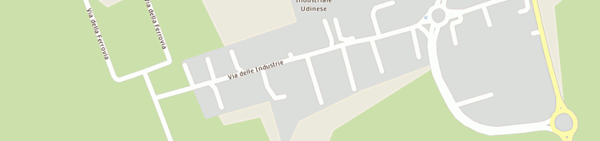 Mappa della impresa zorzini spa a PAVIA DI UDINE