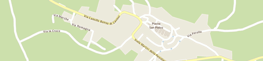 Mappa della impresa aquili andrea a MONTE SAN VITO
