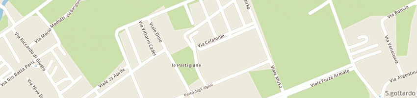 Mappa della impresa taddio alberto a UDINE