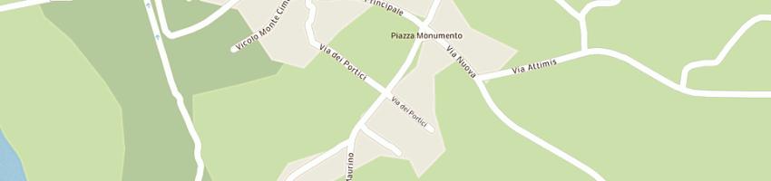 Mappa della impresa martinis giorgio a POVOLETTO