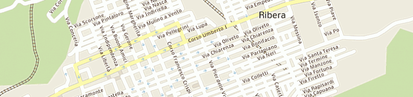 Mappa della impresa gatto drpietro e csnc a RIBERA