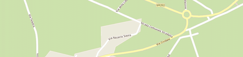Mappa della impresa cafc spa a GONARS