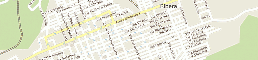Mappa della impresa cortese ignazio a RIBERA