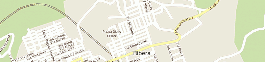 Mappa della impresa sogeir ag1 spa a RIBERA