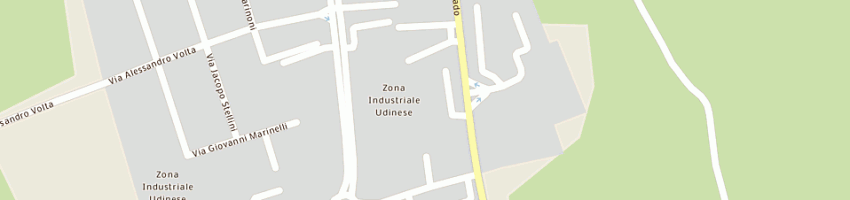 Mappa della impresa logitex di dri aldo a PAVIA DI UDINE