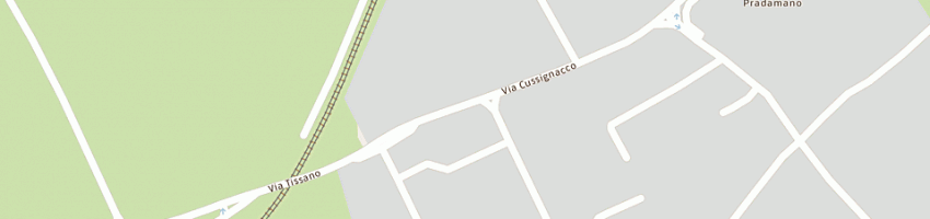 Mappa della impresa calcestruzzi spa a PRADAMANO