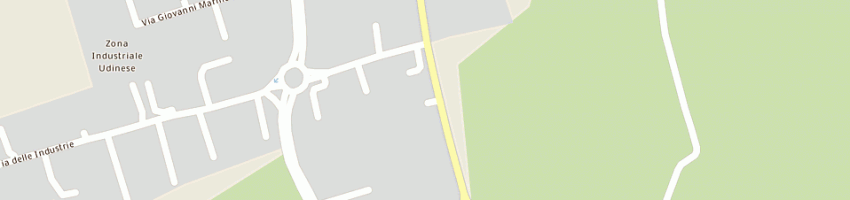 Mappa della impresa cromo friuli (spa) a PAVIA DI UDINE