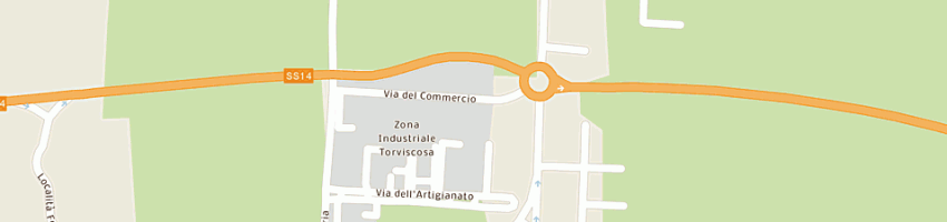Mappa della impresa trenitalia spa divisione cargo a VENEZIA