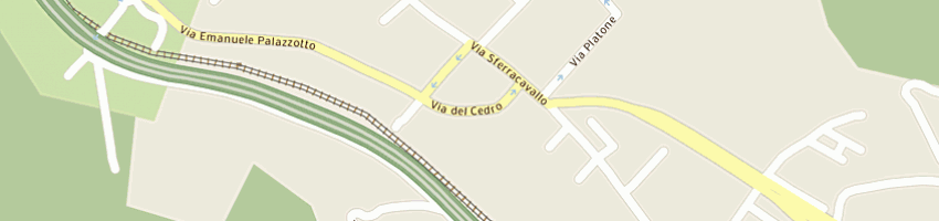 Mappa della impresa acqua piã™ srl a PALERMO